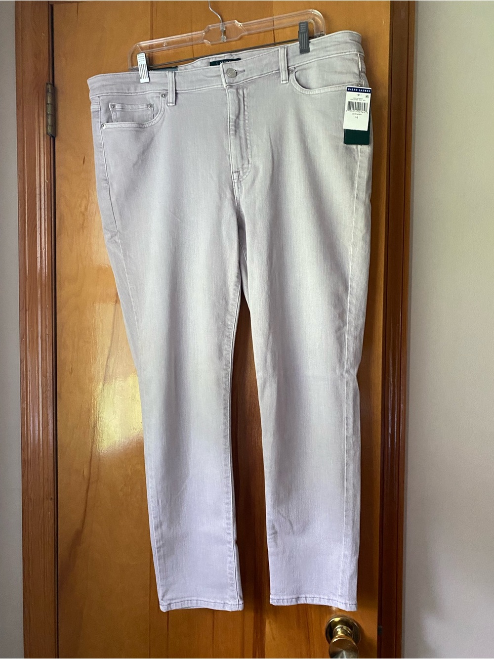 Lauren stretch pale lavender jeans